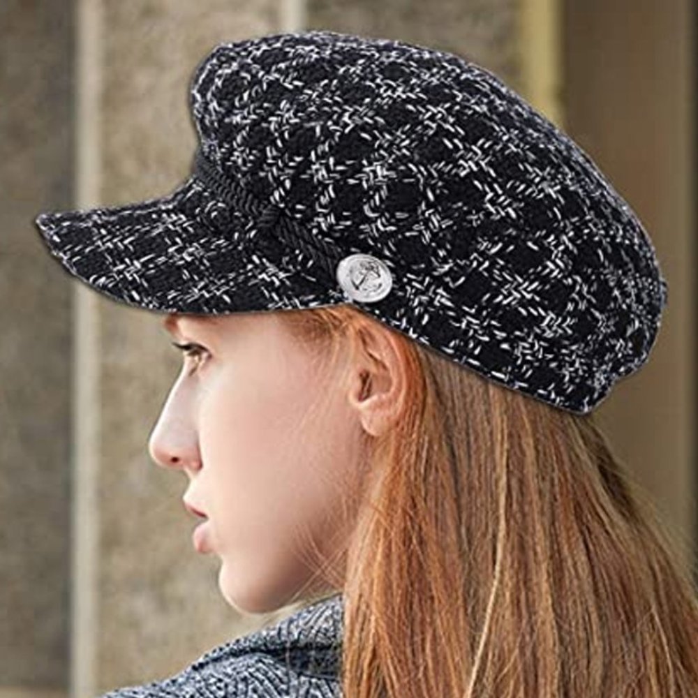 Houndstooth Baker Boy  | Fisherman’s Hat - Picture 3 of 7